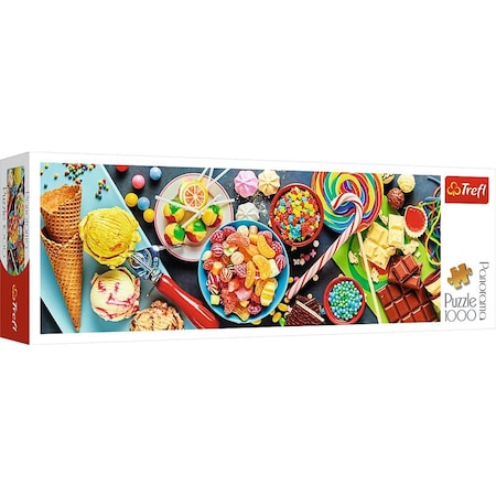Trefl -29046 Sweet Delights Panorama Jigsaw Puzzle - 1000 Piece Trefl-29046